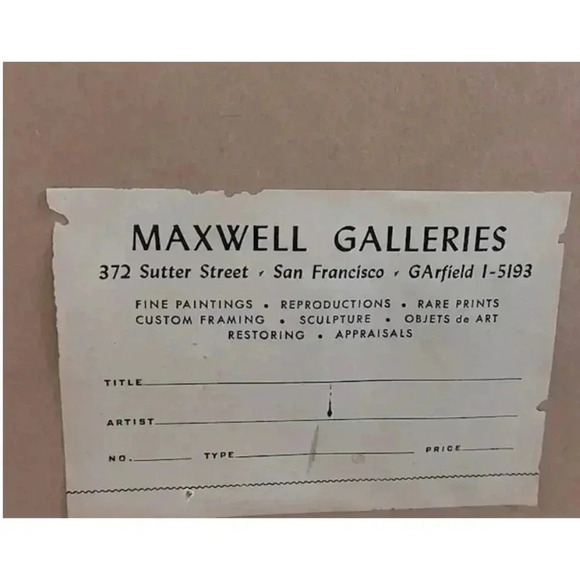 Signed Vintage Urushibara, Mokuchu Print of Grazing Horse - Picture 3 of 5